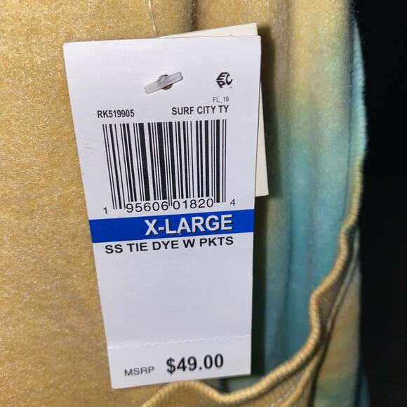 Ultra Flirt Pocketed Tie Dye Puff Short Sleeve Crew Neck Mini Sweatshirt Dress - Picture 7 of 7